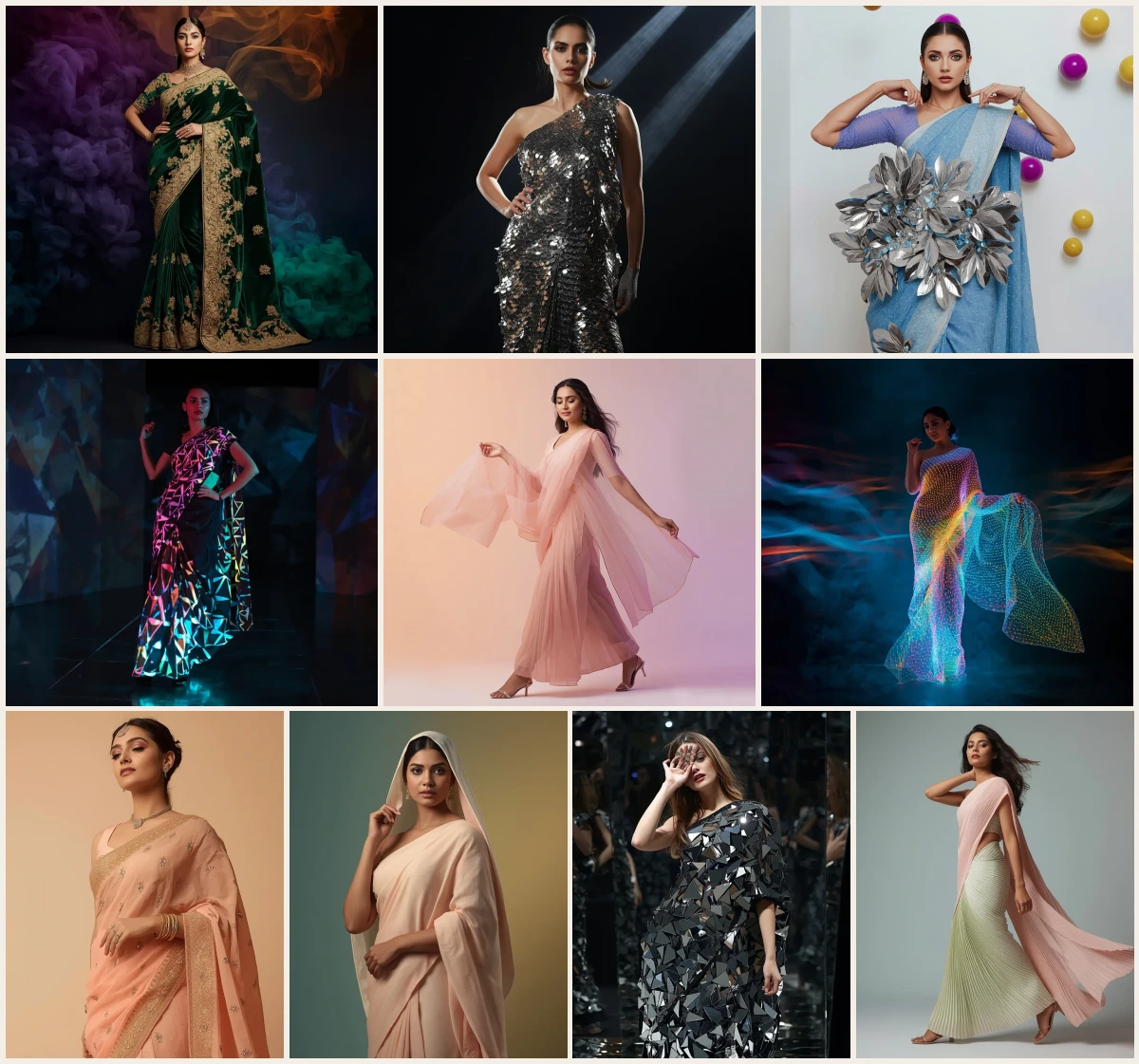 Top 10 Traditional Saree Prompt for Girl in English AI Image Prompts