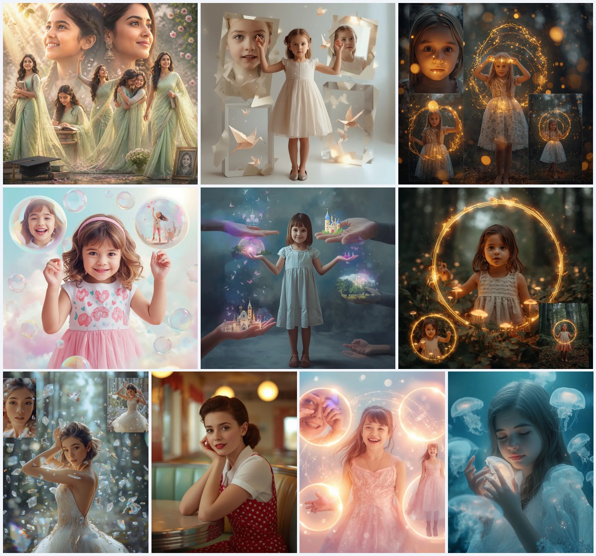 New 10 Charming Girl’s AI Prompts for Retro 70s Disco Vibe Photography | gemini girl photo prompt indian style instagram