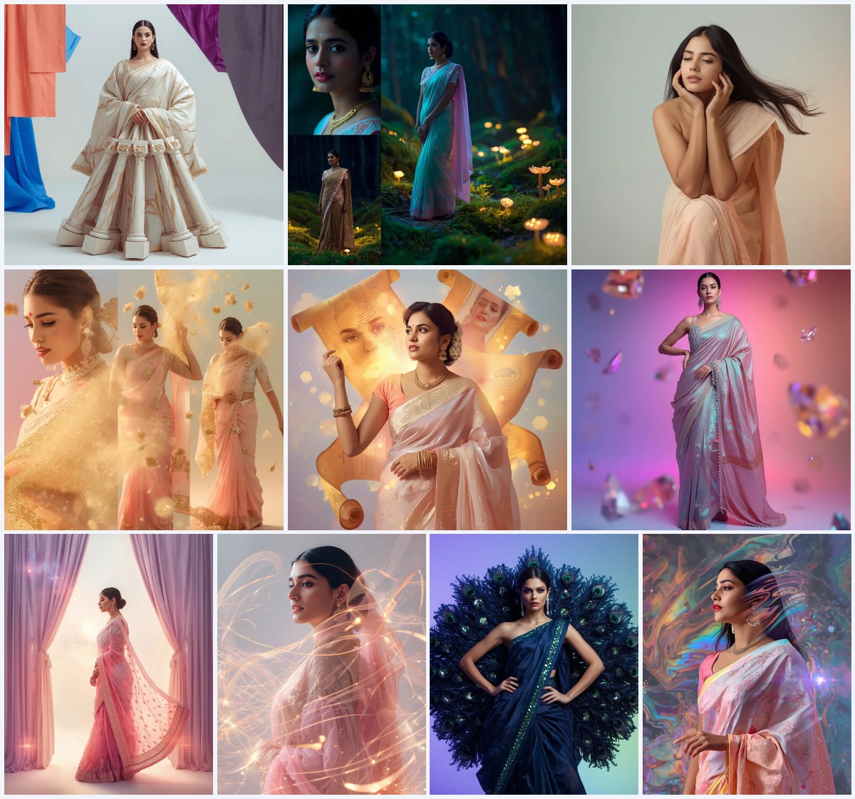 New 10 Traditional Saree Prompts In English for Global Appeal | traditional saree prompt for girl in english